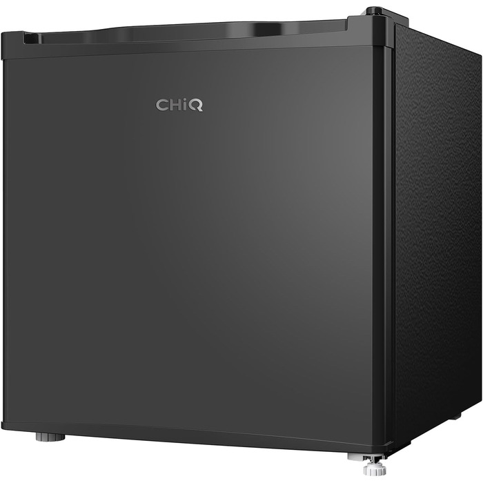CHIQ Mini Bar: Компактний міні-холодильник 46 л з регулюванням температури, 39 дБ, для офісу, кемпінгу, спальні, готелю, чорного кольору