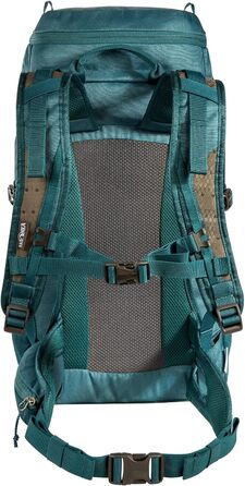 Рюкзак для туризму Tatonka Hike Pack 32 л із вентиляцією спини та дощовиком, легкий і зручний, бірюзово-зелений