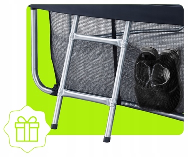 Батут із захисною сіткою Urbogym 312 см FT 10 (304-312 см)