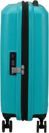 Валіза American Tourister Aerostep на 4 колесах, 55 см, розширювана, бірюзова