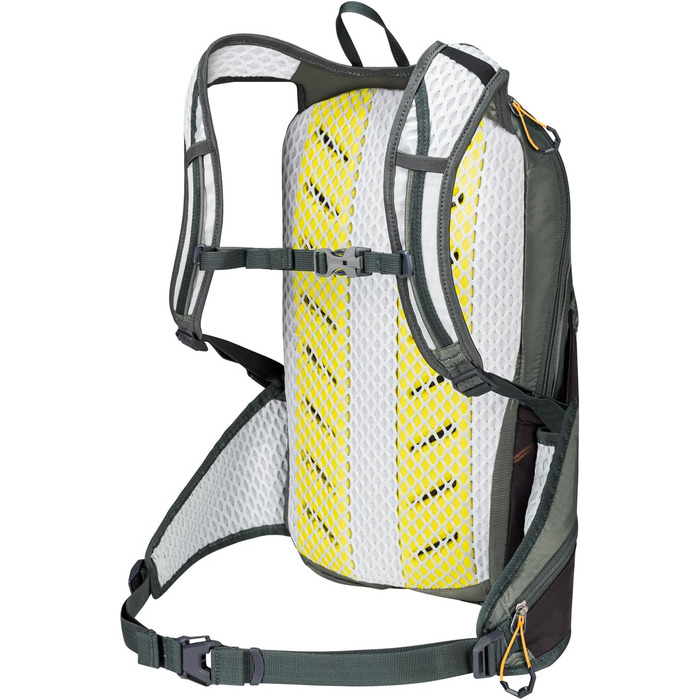 Рюкзак велосипедний Jack Wolfskin Moab Jam 16 для дітей, унісекс, універсальний розмір, зелений Gecko