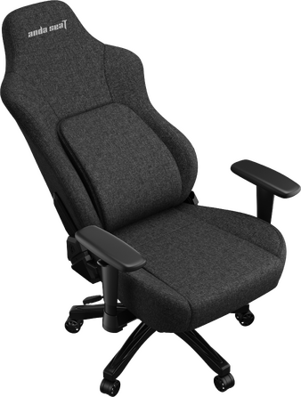 Крісло геймерське ігрове Anda Seat Phantom 4 L до 90 кг Black Fabric (AD18YSD-72-B-F-B01)