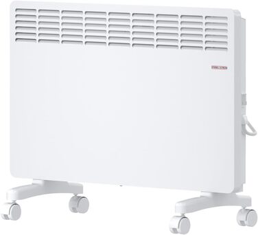 Електрообігрівач STIEBEL ELTRON 2 кВт, конвектор на колесах, для 25 м², енергоощадний, TÜV сертифікат