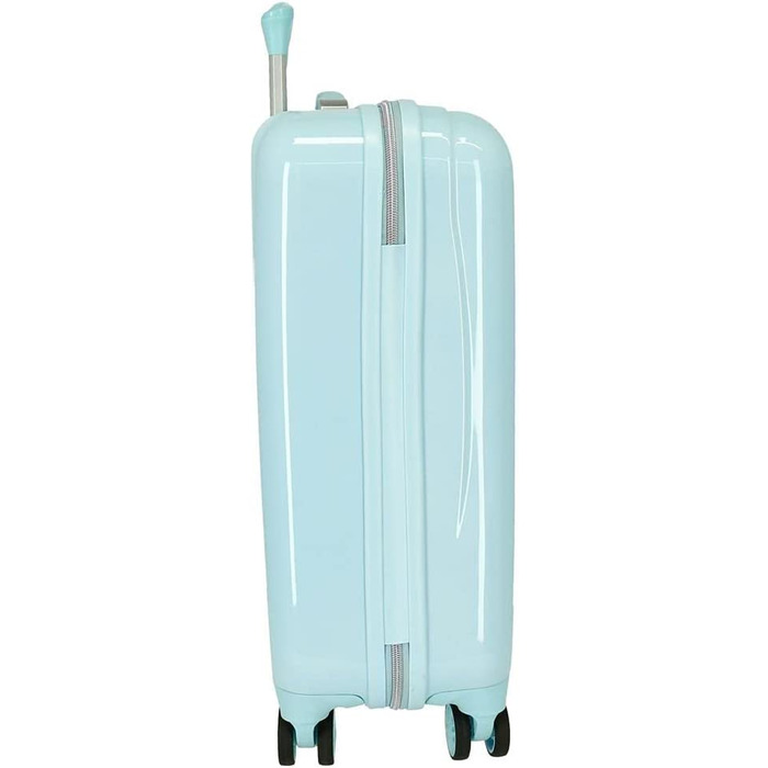 Дитяча валіза Disney Minnie, зелена, 40x55x20 см, ABS, кодовий замок, 34 л, 2,8 кг, 4 подвійних колеса, ручна поклажа
