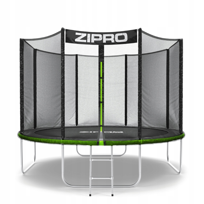 Дитячий садовий батут Zipro з зовнішньою захисною сіткою, 312 см (10FT)