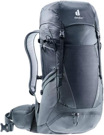 Рюкзак для туризму Deuter Futura Pro 36 чорний-графіт з гідросистемою