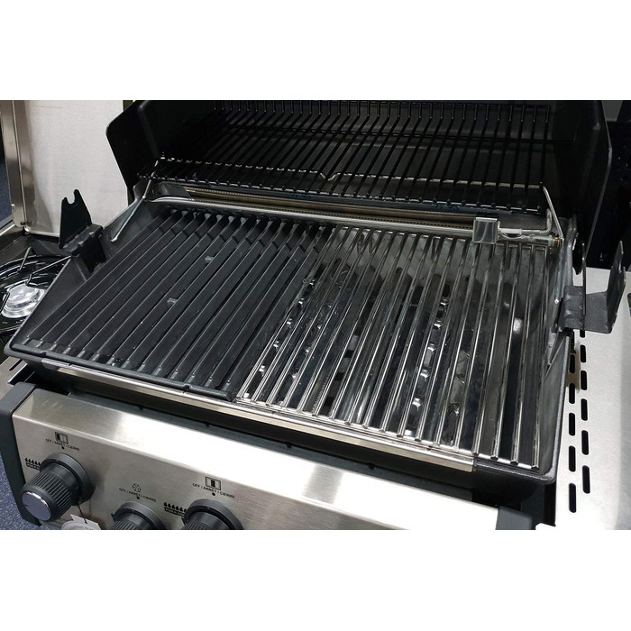 Гриль-решітка Grillfürst з нержавіючої сталі для Broil King Signet, легка у догляді, товщина 8 мм, запасна решітка 38×32,2 см