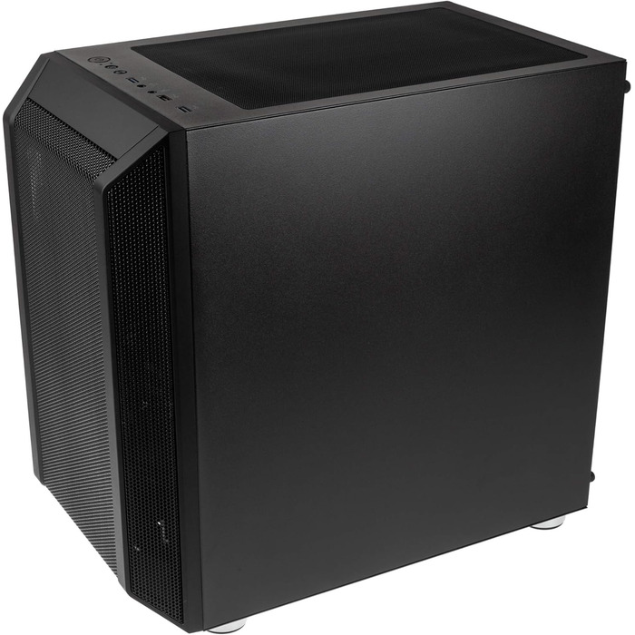 Корпус для ПК KOLINK Citadel Mesh RGB Micro-ATX, скляна панель, чорний, прозоре бічне вікно, компактний корпус для комп'ютера