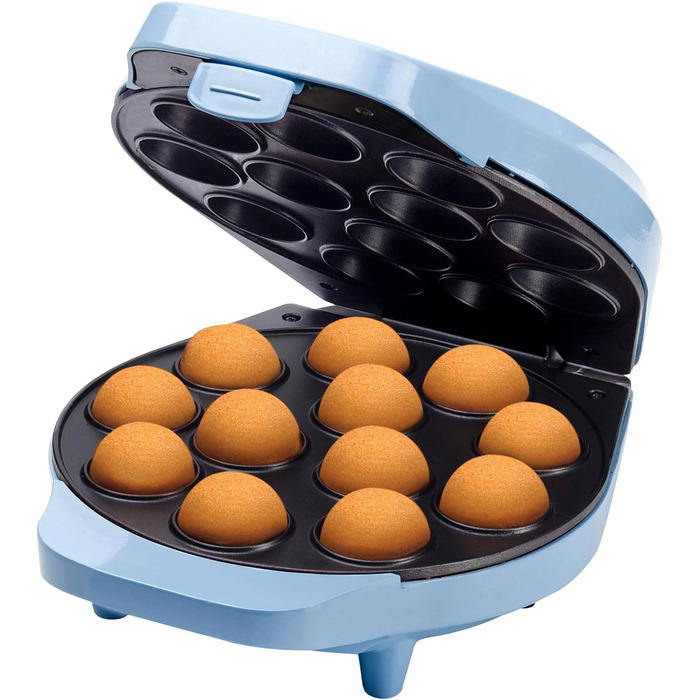 У ретро-дизайні, включаючи Cake Pop Butler, виделка та 12 паличок, 700 Вт, колір рожевий (синій)