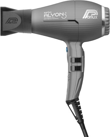 Фен Parlux Alyon Ionic Graphite Matt – іонний, графітовий, матовий, професійний фен для волосся