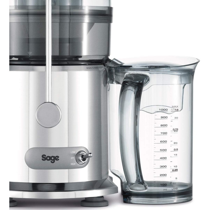 Соковижималка Sage SJE410 Nutri Juicer з нержавіючої сталі, електрична, побутова