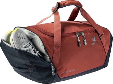 Дорожня спортивна сумка Deuter AViANT Duffel 50 л, червоно-синя