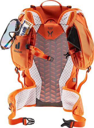 Жіночий легкий туристичний рюкзак Deuter Speed Lite 23 SL 23 л червоний-помаранчевий