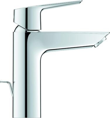 Змішувач для ванної кімнати GROHE Start, хромований, водозберігаючий, з донним клапаном, 17 см, з інструментом 3-в-1