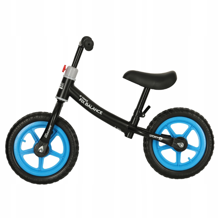 Беговел Trike Fix Balance, чорно-синій, легкий, для зросту 80-108 см