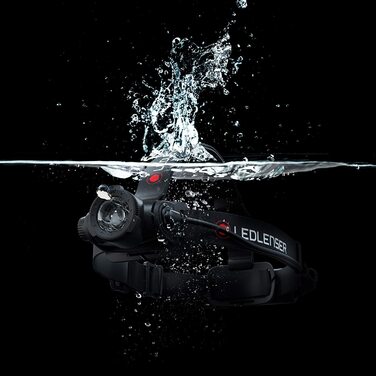Ліхтар налобний Ledlenser H7R Core, 1000 лм, акумуляторний, водонепроникний IP67, фокусування, плавне затемнення, USB-зарядка, дальність 250 м