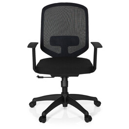 Крісло офісне DELIGHT сітка чорне hjh OFFICE