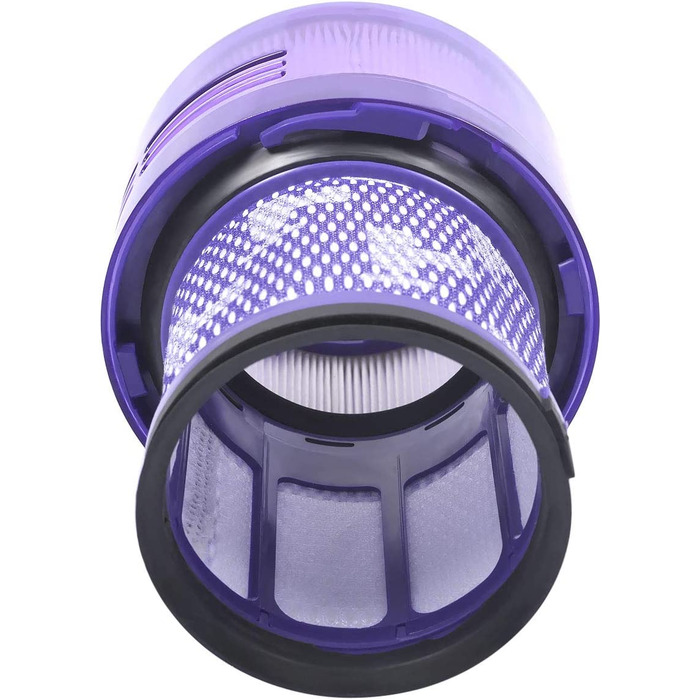 Фільтр KEEPOW для пилососа Dyson V11/V15, 2 шт., змінні HEPA-фільтри для моделей SV14, SV17, SV22 Absolute Animal Detect Extra Pro Torque Drive, 970013-02