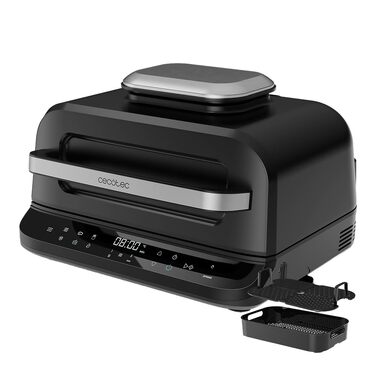 Аерофритюрниця-гриль Cecotec Cecofry FireDome 6000, 6 л, 2400 Вт, 6 режимів приготування, 4 рівні гриля, з термостатом та датчиком температури
