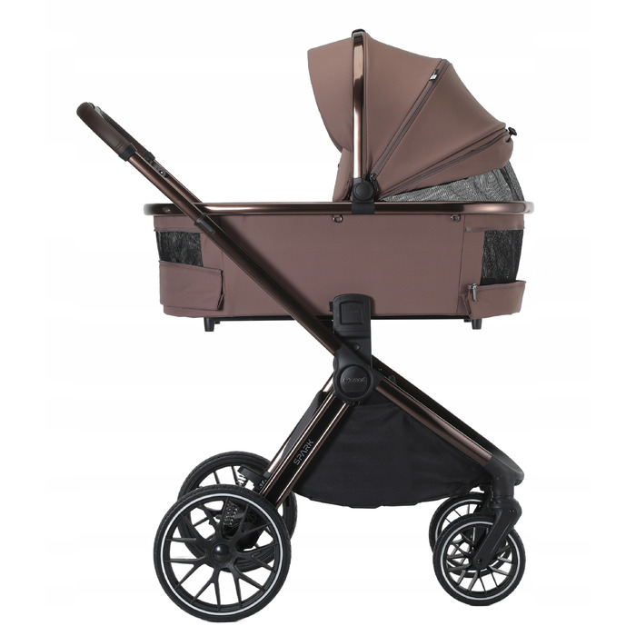 Дитячий візок 2в1 Adamex Spark Chocolate Truffle