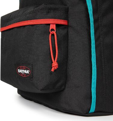 Рюкзак EASTPAK Out of Office 27 л, 44 см, Контраст Аква-Червоний