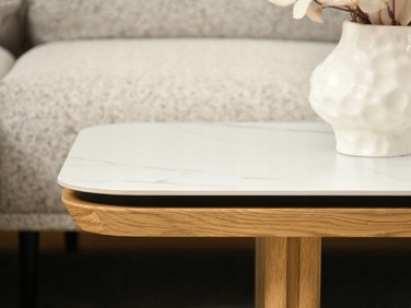 Журнальний стіл Mebel-Partner прямокутний, 110 x 60 x 45,5 см, дуб