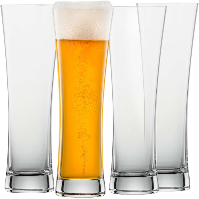 Набір келихів для пшеничного пива 0,3 л 4 шт Пиво Basic Schott Zwiesel