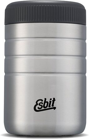 Термос для їжі Esbit Majoris 400 мл, нержавіюча сталь, BPA-free, чорний-сріблястий, для гарячих страв і супів