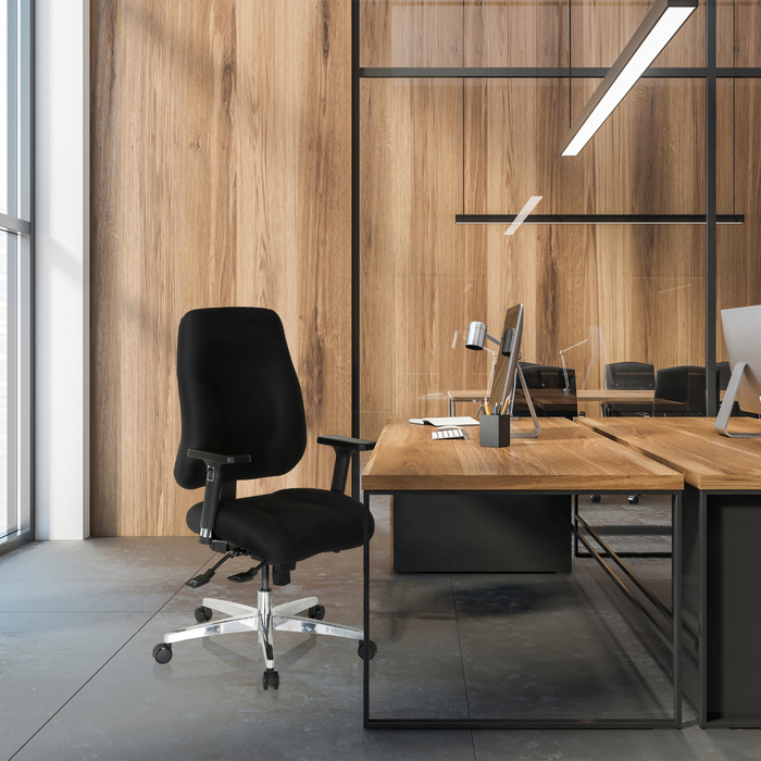 Крісло офісне / крісло керівника ZENIT COMFORT black hjh OFFICE
