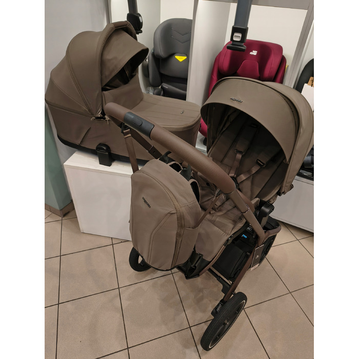 Дитячий візок 2в1 My Junior MAVI (обличям до батьків та по ходу руху), Mocca Brown