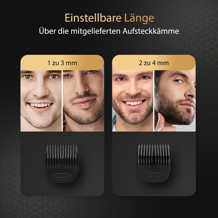 Wellshave Триммер для тіла і бороди чоловічий, електричний шейвер для інтимної зони та тіла, тример для стрижки волосся, подарунок на День батька
