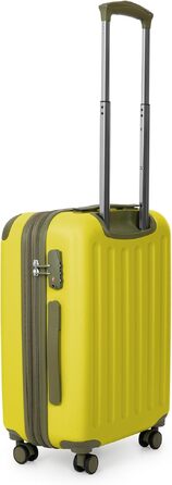 Набір валіз HAUPTSTADTKOFFER Spree TSA (S, M, L) лимонного кольору, 55 см (S) - дорожні валізи з коліщатками