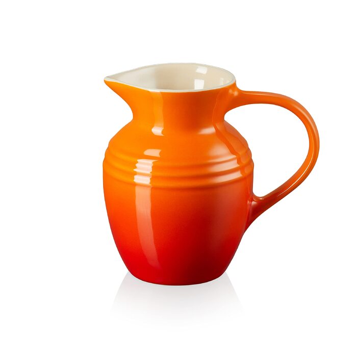 Керамічний глечик для соку Le Creuset Klassik, 0,6 л, колір Офісно-червоний (Ofenrot), керамічний