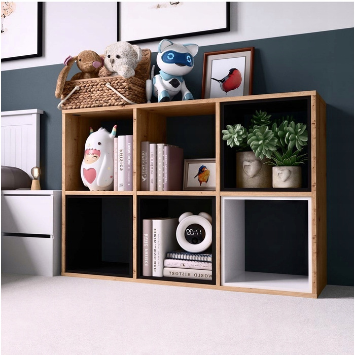 Стелаж TopEshop 110 x 75 x 30 см, дуб артизан