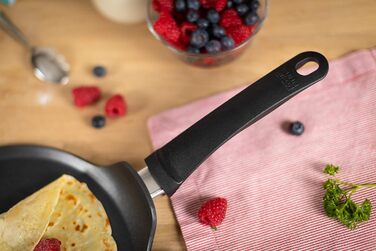 Млинцева пательня KUHN RIKON Easy Induction, алюмінієва, антипригарна, для індукції, 25 см, чорна