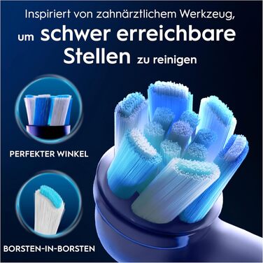 Смінні насадки для електричної зубної щітки Oral-B iO Ultimate Cleaning, білі, 4 шт.