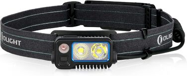 Лобовий ліхтар OLIGHT Array 2 Pro з жестовим сенсором, LED, 1500 люмен, 150 м, USB-C, акумуляторний, 3 світлові режими, червоне світло, 60° регулювання, SOS, помаранчевий