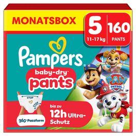 Підгузки-трусики Pampers Baby-Dry Pants Paw Patrol, розмір 5 (11-17 кг), 160 шт.