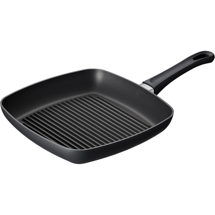 SCANPAN Classic Grill Pan 27x27 см | Індукційна сковорода-гриль | Stratanium+ антипригарне покриття | Для духовки | SCANPAN