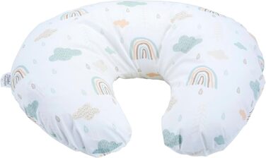 Подушка для годування Cuddles Collection Stillkissen 4-в-1 (Райдуга) багатофункціональна, для вагітних та годуючих мам