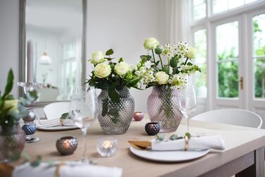 Ваза LEONARDO HOME POESIA 22,5 см, скло, рожева