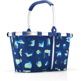Дитячий кошик reisenthel carrybag XS ABC friends blue – легкий кошик для покупок та іграшок