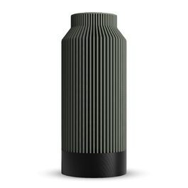 Ваза Kontura Moderne Pampasgras 25 см для сухоцвітів та зрізаних квітів, 3D-друк, зелена - Німецька якість