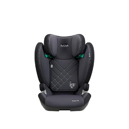 Дитяче автокрісло AVOVA Sora-Fix сіре та чорне, 100-150 см, 4-12 років, із Isofix, бустер