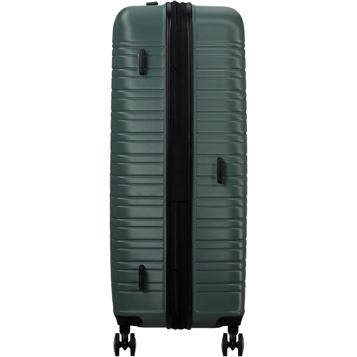 Валіза American Tourister Flashline Spinner L 78 см, 100/109 л, зелена (Dark Forest), жорсткий корпус
