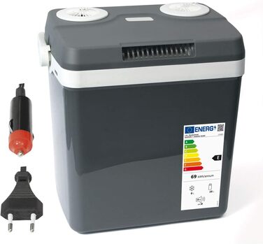 Автомобільний ізотермічний бокс Dino KRAFTPAKET 131001 32л (12/230V) Сірий - Охолодження та підігрів для авто, човна, кемпінгу