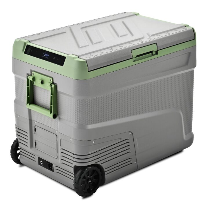 Автомобільний холодильник EUHOMY 40L компресорний (-20℃~20℃) з Wi-Fi, режимами ECO/MAX, захистом батареї та низьким рівнем шуму (до 45 дБ). 12/24V, 100-240V