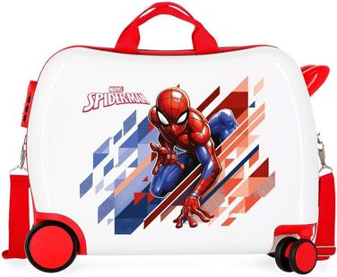 Дитяча валіза Marvel Spiderman Geo 55 см, червона
