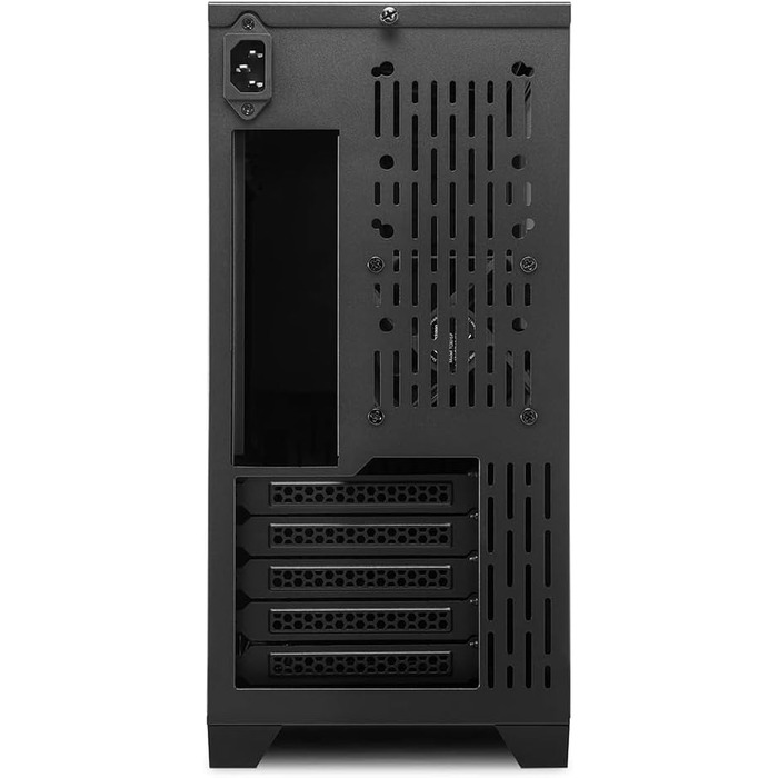 Корпус для ПК Sharkoon MS-Y1000 Black Micro-ATX, чорний, для ігрових та офісних комп'ютерів
