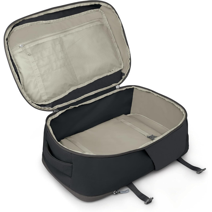 Рюкзак для подорожей Osprey Daylite Carry-On 44 л, чорний, міцний та легкий, ручна поклажа